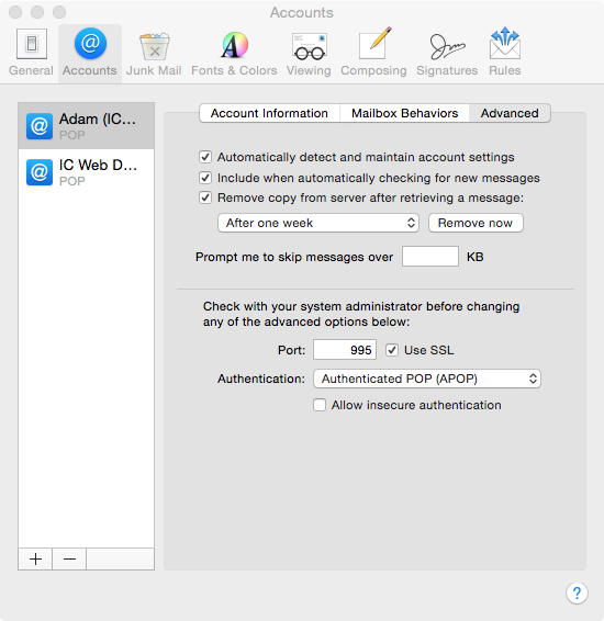 how to archive mac mail to external drive
